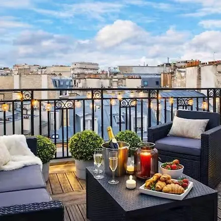Luxurious 130 M Terrace Champs-élysées Appartamento *